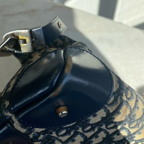 AuthenticVintage Dior Diorissimo Shoulder Bag zipper won't unzip - Picture 10 of 13